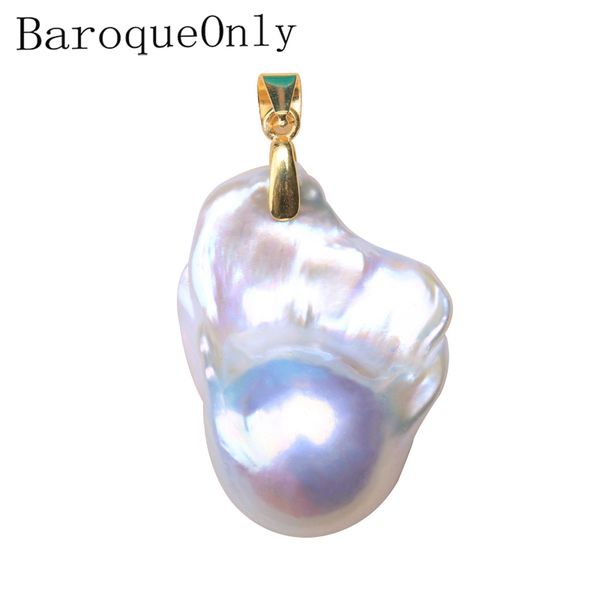baroqueonly hand made 925 silver sterling natural baroque shaped pearl pendant big size s white simple retro clasp necklace pzn
baroqueonly hand made 925 silver sterling natural baroque shaped pearl pendant big size s white simple retro clasp necklace pzn