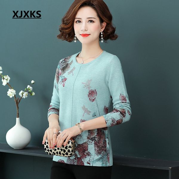 women's sweaters xjxks fashion print 100% full wool knitted sweater women pullover 2021 spring loose plus size, White;black
women's sweaters xjxks fashion print 100% full wool knitted sweater women pullover 2021 spring loose plus size, White;black