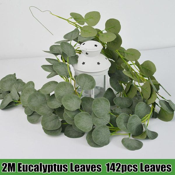 2m artificial fake eucalyptus garland long leaf plants vine greenery foliage table home decor wedding party decoration
2m artificial fake eucalyptus garland long leaf plants vine greenery foliage table home decor wedding party decoration