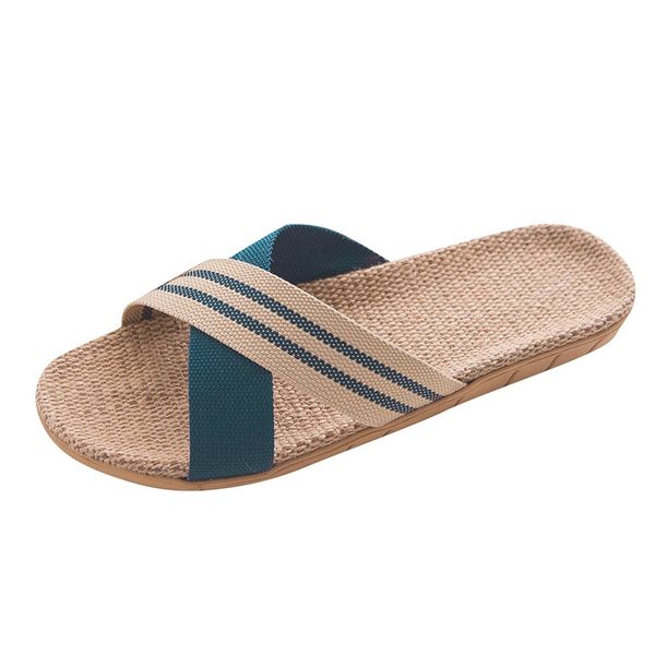 dailou men linen flip flops striped ribbon sandals flat non-slip linen slides home slipper man casual straw beach shoes, Black
dailou men linen flip flops striped ribbon sandals flat non-slip linen slides home slipper man casual straw beach shoes, Black