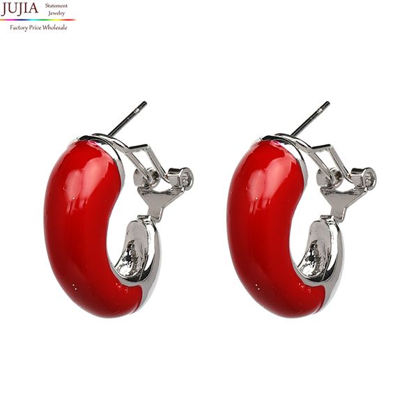 jujia vintage good quality jewelry wholesale fashion statement smooth metal drop earrings women roggeleer stingray oorbellen, Silver
jujia vintage good quality jewelry wholesale fashion statement smooth metal drop earrings women roggeleer stingray oorbellen, Silver