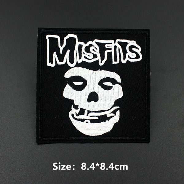super cool skull ironing badges embroidered clothes patches applique for jacket jeans cloth decoration label, Black
super cool skull ironing badges embroidered clothes patches applique for jacket jeans cloth decoration label, Black