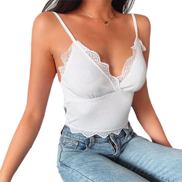 women's tanks & camis lingerie women bralette tank wireless bras lace wrap chest v-neck slimming sleeveless knitting shirt underwear, White
women's tanks & camis lingerie women bralette tank wireless bras lace wrap chest v-neck slimming sleeveless knitting shirt underwear, White