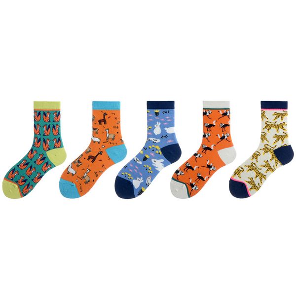autumn and winter new women cotton socks fashion women tube socks fox leopard animal series cotton women socks, Black;white
autumn and winter new women cotton socks fashion women tube socks fox leopard animal series cotton women socks, Black;white