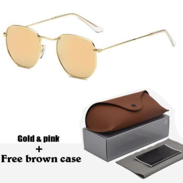 brand designer geometry sunglasses women men uv400 lens sun glasses mens alloys frame eyeglasses oculos de sol with brown cases and boxes, White;black
brand designer geometry sunglasses women men uv400 lens sun glasses mens alloys frame eyeglasses oculos de sol with brown cases and boxes, White;black