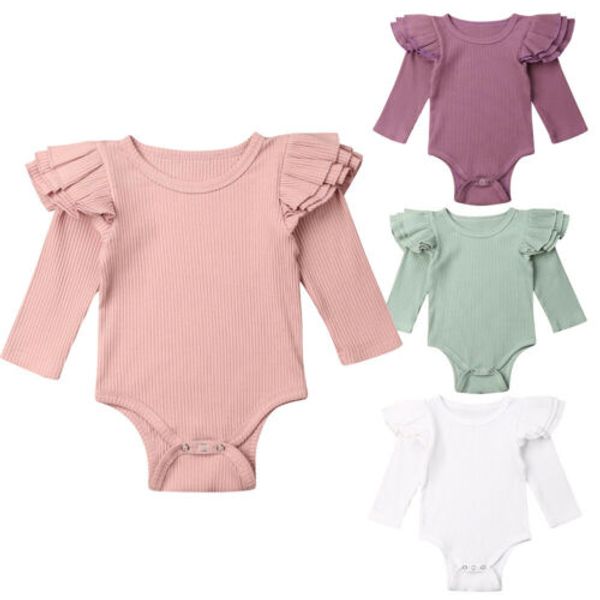 spring autumn clothing newborn infant baby girls boys ruffles long sleeve bodysuit robbed solid jumpsuits outfit set 2020, Blue
spring autumn clothing newborn infant baby girls boys ruffles long sleeve bodysuit robbed solid jumpsuits outfit set 2020, Blue