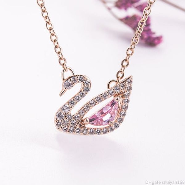 crystal cubic zircon swan pendant necklace brand choker ins animal charm necklace for women girls wedding party statement jewelry gift, Silver
crystal cubic zircon swan pendant necklace brand choker ins animal charm necklace for women girls wedding party statement jewelry gift, Silver