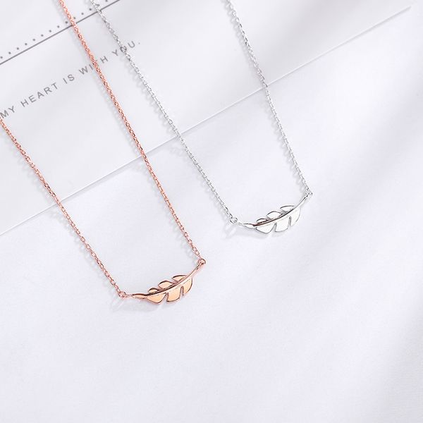 s925 sterling silver small fresh feather clavicle chain fashion jewelry ladies wedding necklace 6-dh7139
s925 sterling silver small fresh feather clavicle chain fashion jewelry ladies wedding necklace 6-dh7139
