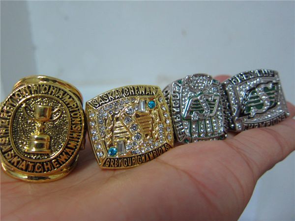 4pcs 1966 1989 2007 2013 saskatchewan roughriders the grey cup championship ring men fan souvenir gift wholesale 2019 drop shipping, Golden;silver
4pcs 1966 1989 2007 2013 saskatchewan roughriders the grey cup championship ring men fan souvenir gift wholesale 2019 drop shipping, Golden;silver