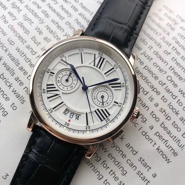 new listing mens watch leather strap watches automatic date quartz clock fashion wristwatches relogio montre homme, Slivery;brown
new listing mens watch leather strap watches automatic date quartz clock fashion wristwatches relogio montre homme, Slivery;brown