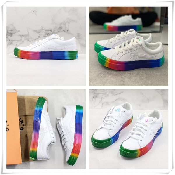 2019 new designer casual men women st star ox rainbow x golf le fleur running jogging leisure white trend style canvas trainer sneaker
2019 new designer casual men women st star ox rainbow x golf le fleur running jogging leisure white trend style canvas trainer sneaker