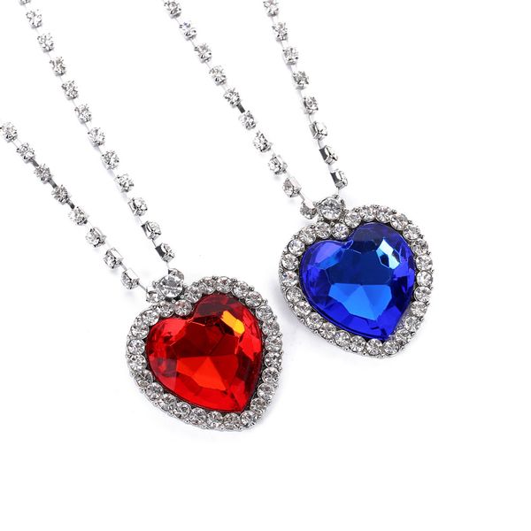 women crystal heart neckl pendant fashion sliver chain statement necklace kolye collier femme valentine jewelry 2019 2545#2, Silver
women crystal heart neckl pendant fashion sliver chain statement necklace kolye collier femme valentine jewelry 2019 2545#2, Silver