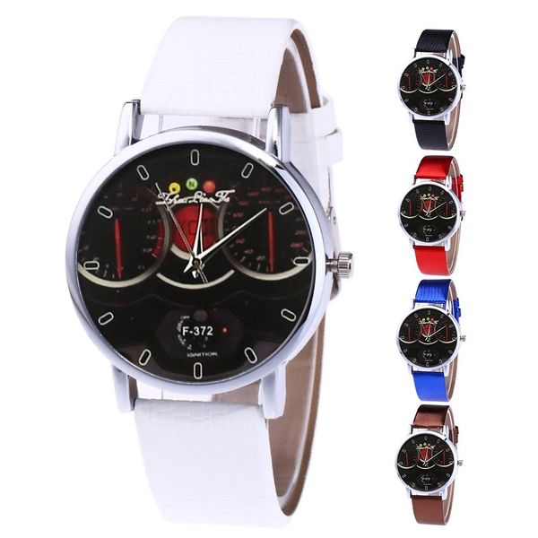 stylish casual leather strap quartz wristwatch watch gifts for women/man/student couple, Slivery;brown
stylish casual leather strap quartz wristwatch watch gifts for women/man/student couple, Slivery;brown