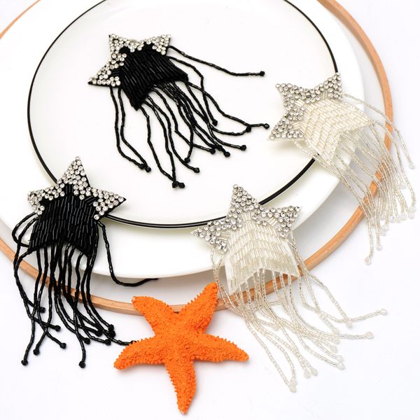 gugutree beaded embroidery star patch animal cartoon patches badges applique patches for clothing sk-51, Black
gugutree beaded embroidery star patch animal cartoon patches badges applique patches for clothing sk-51, Black