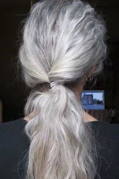 silver grey human hair pony tail hairpiece wrap around real hair natural blend salt and pepper gray hair ponytail ing, Black
silver grey human hair pony tail hairpiece wrap around real hair natural blend salt and pepper gray hair ponytail ing, Black