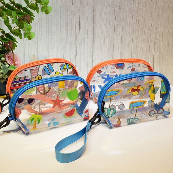 2020 new ladies cosmetic bag korean fashion casual storage bag key pvc transparent printing women's travel cosmetic
2020 new ladies cosmetic bag korean fashion casual storage bag key pvc transparent printing women's travel cosmetic