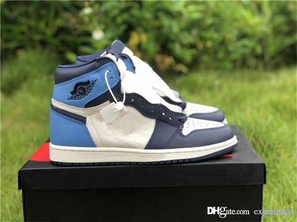 2019 release authentic air 1 high og unc leather obsidian university blue retro sail 1s 555088-140 men basketball shoes sneakers with box
2019 release authentic air 1 high og unc leather obsidian university blue retro sail 1s 555088-140 men basketball shoes sneakers with box