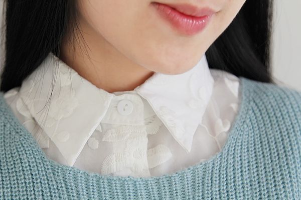 women detachable choker necklace high-end shirt collar korean fake collar white shirt collar decorated with floral patterns, Silver
women detachable choker necklace high-end shirt collar korean fake collar white shirt collar decorated with floral patterns, Silver