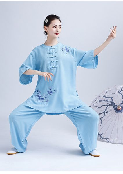 chinese tai chi clothing kung fu uniforms embroidered oriental martial arts costume wushu performance suit outdoor apparel for women, Black
chinese tai chi clothing kung fu uniforms embroidered oriental martial arts costume wushu performance suit outdoor apparel for women, Black