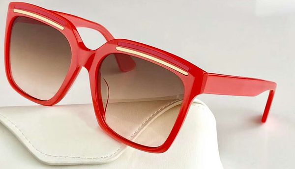women gold red sunglasses brown gradient lenses sun glasses 4066 sunglasses eyewear new with box, White;black
women gold red sunglasses brown gradient lenses sun glasses 4066 sunglasses eyewear new with box, White;black