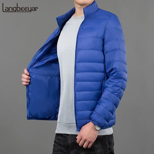 men's down & parkas 2021 winter fashions brand jacket mens ultralight 90% duck streetwear feather coats packable warm clothing, Black
men's down & parkas 2021 winter fashions brand jacket mens ultralight 90% duck streetwear feather coats packable warm clothing, Black