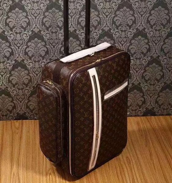Size 58 37 19 luxury high grade famou brand carry on barding bag rolling luggage et women men pinner expandable trolley
Size 58 37 19 luxury high grade famou brand carry on barding bag rolling luggage et women men pinner expandable trolley