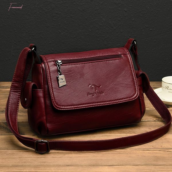 fashion soft leather handbags women bags designer multi pocket crossbody shoulder bags for women brand sac a main
fashion soft leather handbags women bags designer multi pocket crossbody shoulder bags for women brand sac a main