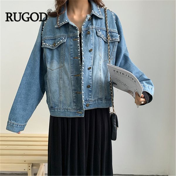 2019 denim pearl pendant jacket women denim coat casual style loose fit jacket women basic coat outerwear casaco feminino, Black;brown
2019 denim pearl pendant jacket women denim coat casual style loose fit jacket women basic coat outerwear casaco feminino, Black;brown