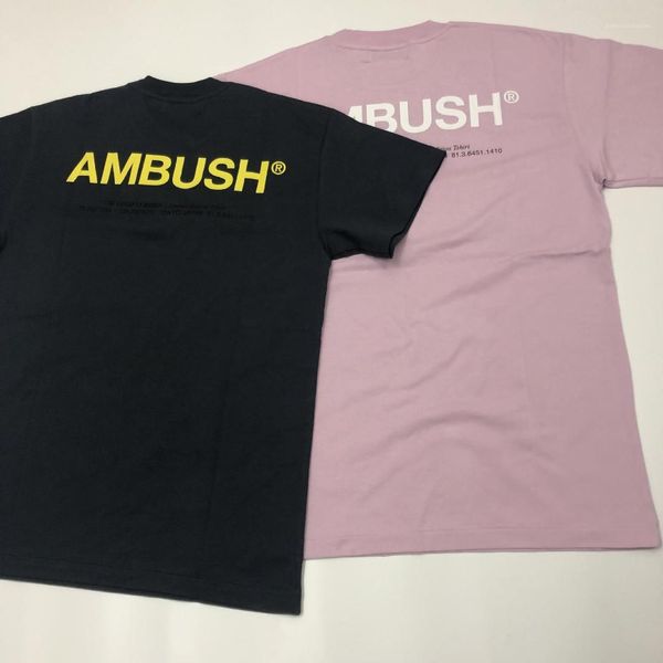 summer simple fashion basic tees short sleeved 19ss mens ambush 3m reflective tshirts, White;black
summer simple fashion basic tees short sleeved 19ss mens ambush 3m reflective tshirts, White;black