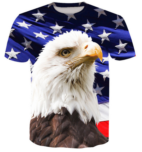 new fashion men / women eagle funny 3d t-shirt casual short-sleeve t-shirt summer zc074, White;black
new fashion men / women eagle funny 3d t-shirt casual short-sleeve t-shirt summer zc074, White;black