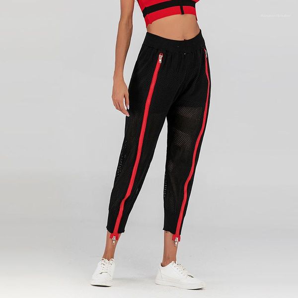 zipper cropped pants famale casual sport pants ladies high waist sweatpants fashion cutout, Black;white
zipper cropped pants famale casual sport pants ladies high waist sweatpants fashion cutout, Black;white
