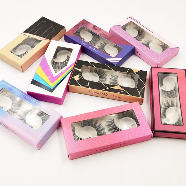 2 pairs 3d faux mink hair natural long false eyelashes with colorful flash box thick lashes extension
2 pairs 3d faux mink hair natural long false eyelashes with colorful flash box thick lashes extension