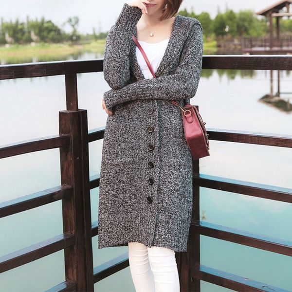 2020 new autumn winter casual long sleeve knitting cardigan coat women fashion pockets hooded sweaters long coats, White
2020 new autumn winter casual long sleeve knitting cardigan coat women fashion pockets hooded sweaters long coats, White