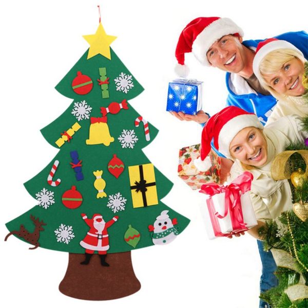 diy felt christmas tree set with small removable ornaments xmas hand craft hanging decorations for kids and adults
diy felt christmas tree set with small removable ornaments xmas hand craft hanging decorations for kids and adults