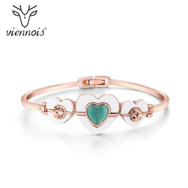 bangle viennois fashion rose gold color bracelet & bangles for women white and black acryli chain trendy wedding jewelry
bangle viennois fashion rose gold color bracelet & bangles for women white and black acryli chain trendy wedding jewelry
