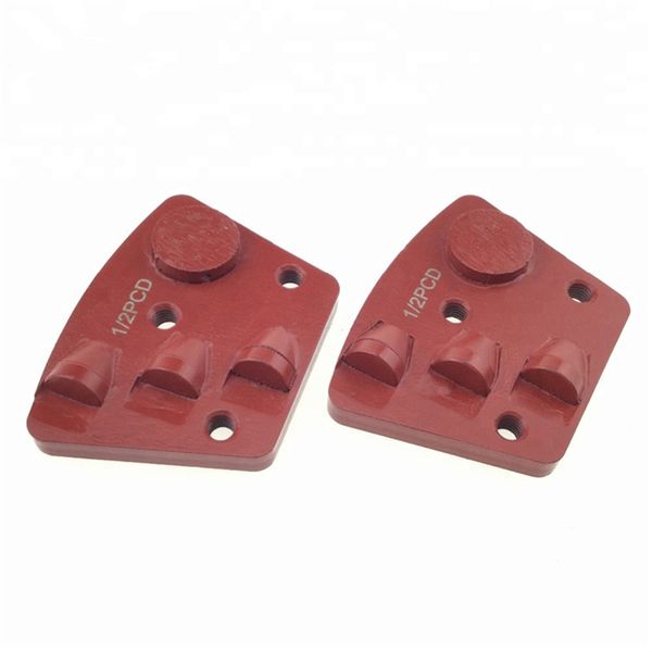 three half pcd grinding disc thread holes trapezoid pcd polishing pads one round segment coating paint glue removing 12pcs
three half pcd grinding disc thread holes trapezoid pcd polishing pads one round segment coating paint glue removing 12pcs