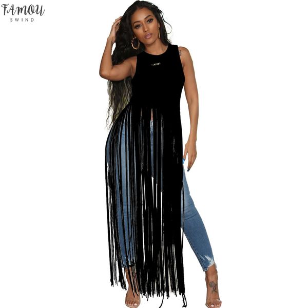 long tassels sleeveless dress o neck black casual summer dress high waist pull over suits plus size 3xl women night dress, Black;gray
long tassels sleeveless dress o neck black casual summer dress high waist pull over suits plus size 3xl women night dress, Black;gray