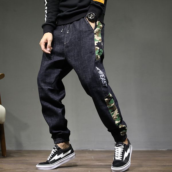 men's jeans men clothes 2021 camouflage collage hip hop modis jean homme japanese streetwear black uomo pants denim jogger male, Blue
men's jeans men clothes 2021 camouflage collage hip hop modis jean homme japanese streetwear black uomo pants denim jogger male, Blue