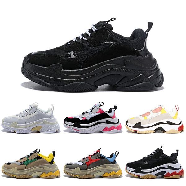 2020 new arrival brand designer triple-s sneakers triple black black pink gym red blue beige green yellow mens women running shoes 36-45
2020 new arrival brand designer triple-s sneakers triple black black pink gym red blue beige green yellow mens women running shoes 36-45