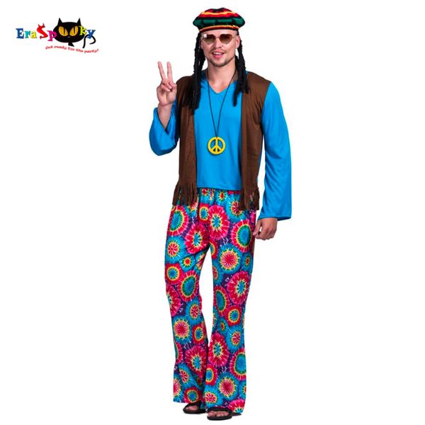 men 60s retro hippie peace and love vest costume carnival party vintage male outfits clothing halloween costumes, Black;red
men 60s retro hippie peace and love vest costume carnival party vintage male outfits clothing halloween costumes, Black;red