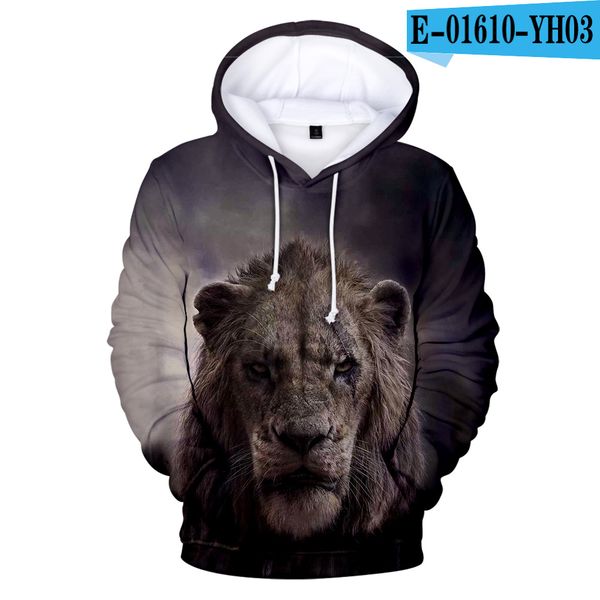 2019 film glory kingdom king simba 3d hoodies sweatshirt in boys/girls hip hop harajuku hoodie men's coats, Black
2019 film glory kingdom king simba 3d hoodies sweatshirt in boys/girls hip hop harajuku hoodie men's coats, Black