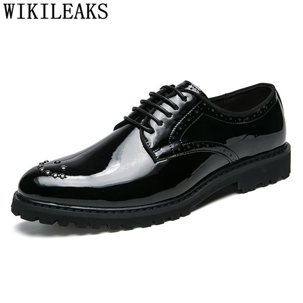 coiffeur oxford shoes for men formal shoes men elegant italian brand dress oxford patent leather sapato masculino bona, Black
coiffeur oxford shoes for men formal shoes men elegant italian brand dress oxford patent leather sapato masculino bona, Black