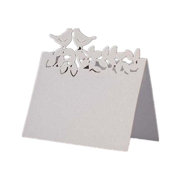 50pcs couple bird cut table name place cards wedding or party favor decor (white) other event party supplies
50pcs couple bird cut table name place cards wedding or party favor decor (white) other event party supplies