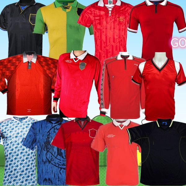 1990 1992 retro united robson hughes mcclair soccer jersey 84 94 95 96 98 99 manchester soccer shirt final utd scholes beckhm top, Black
1990 1992 retro united robson hughes mcclair soccer jersey 84 94 95 96 98 99 manchester soccer shirt final utd scholes beckhm top, Black