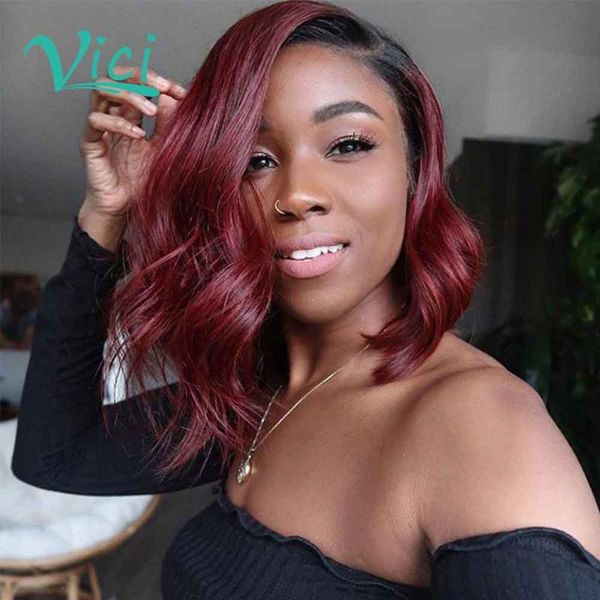 lace wigs bob human hair wig ombre front 99j burgundy colored short side part wavy bleached knots pre plucked, Black;brown
lace wigs bob human hair wig ombre front 99j burgundy colored short side part wavy bleached knots pre plucked, Black;brown
