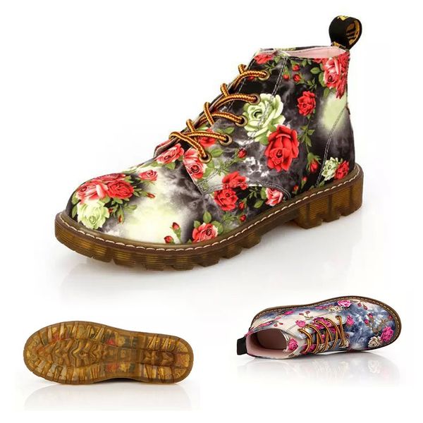 casual women boots floral printed boots laced soft sole ankle fashion lace up platform shoes sneaker(35, Black
casual women boots floral printed boots laced soft sole ankle fashion lace up platform shoes sneaker(35, Black