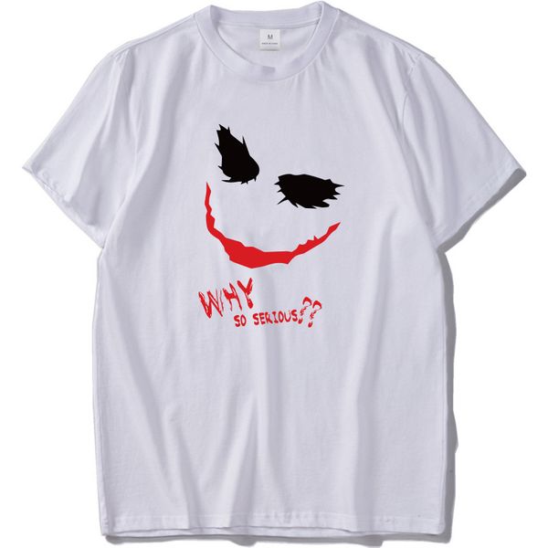 eu size 100% cotton t shirt smile mouth the joker tees heath ledger the dark knight homme short sleeve casual, White;black
eu size 100% cotton t shirt smile mouth the joker tees heath ledger the dark knight homme short sleeve casual, White;black