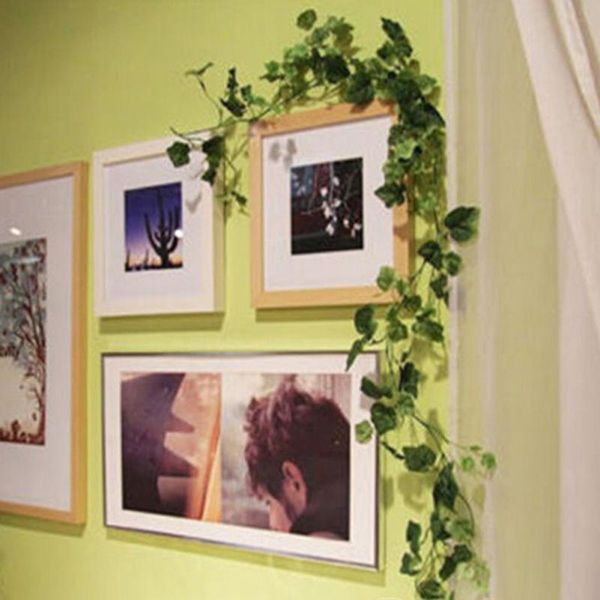 200cm artificial ivy leaf garland plants plastic green long vine fake foliage flower home decor wedding decoration
200cm artificial ivy leaf garland plants plastic green long vine fake foliage flower home decor wedding decoration