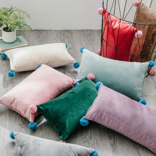 cilected rectangular short plush cushion cover ins trend with ball girl pillowcase home decoration sofa pillow protector bedding
cilected rectangular short plush cushion cover ins trend with ball girl pillowcase home decoration sofa pillow protector bedding