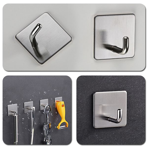 robe hooks stainless steel wall hook self adhesive sticky kitchen home bathroom bath ball key bag coat hanger storage hanging holder rack
robe hooks stainless steel wall hook self adhesive sticky kitchen home bathroom bath ball key bag coat hanger storage hanging holder rack